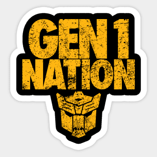 GEN1 NATION - Dinobots Sticker